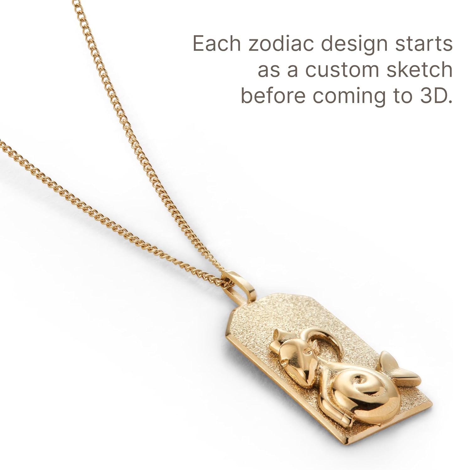 JENNY BIRD Zodiac Pendant Necklace