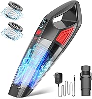 Vista 1 de Cordless Handheld Vacuum Cleaner with Large Battery, Powerful Suction - For Car, Pet Hair, Office and Home Cleaning