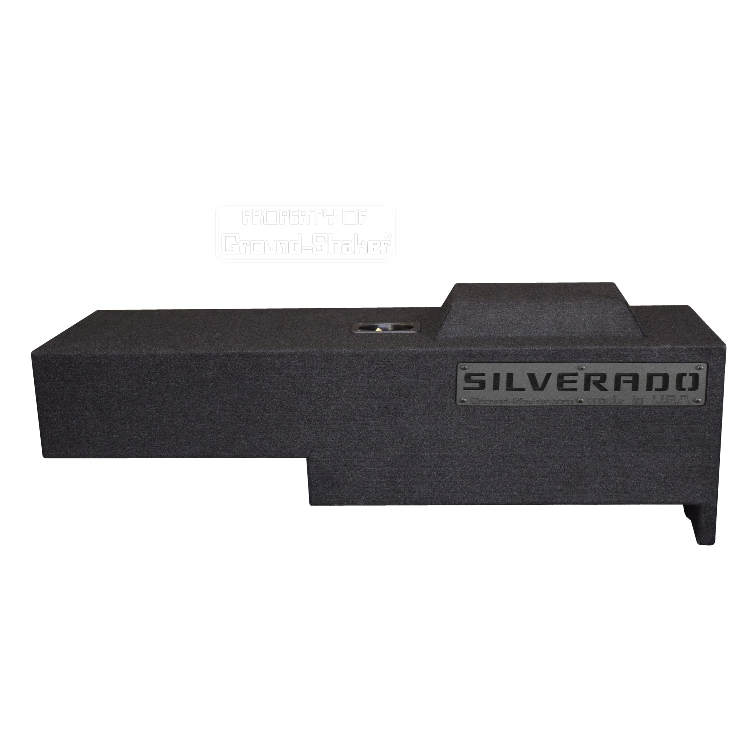 Silverado Extended Cab 2007-2018 Single Sub Box Subwoofer Enclosure (10