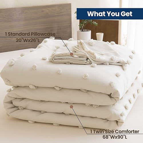 Miniatura 7 de Paxrac Dreamy - Juego de edredón de lavanda tamaño Queen, juego de cama de 3 piezas, ropa de cama ligera lila, edredón de microfibra suave y