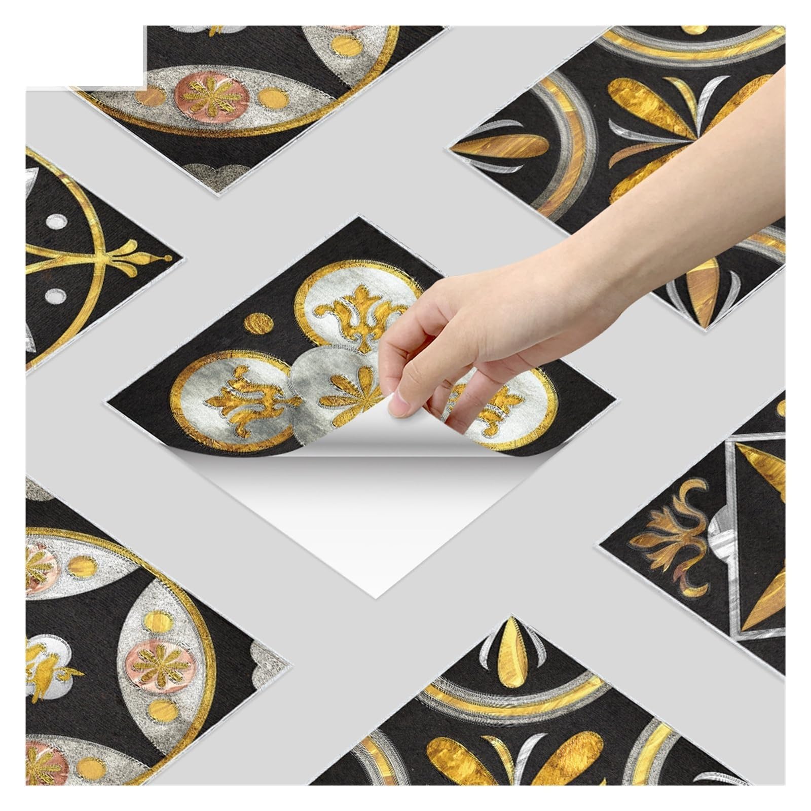 Adhesivo decorativo for pared, decoración moderna de azulejos for gabinete