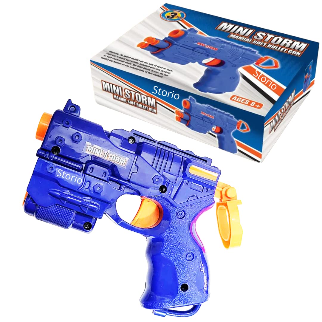See full amazon price history chart for Storio Mini Storm Toy Gun for Kids Boys 5+ Years with 3 Soft Foam Bullet Fun Target Shooting Battle Fight Game for Kids Boys,Multicolor Storio Mini Storm Toy Gun for Kids Boys 5+ Years with 3 Soft Foam Bullet Fun Target Shooting Battle Fight Game for Kids Boys,Multicolor (B08D82Q5KT) Amazon Price History, Amazon Price Tracker