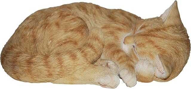 Vivid Arts Ginger Size B Real Life Sleeping Cat