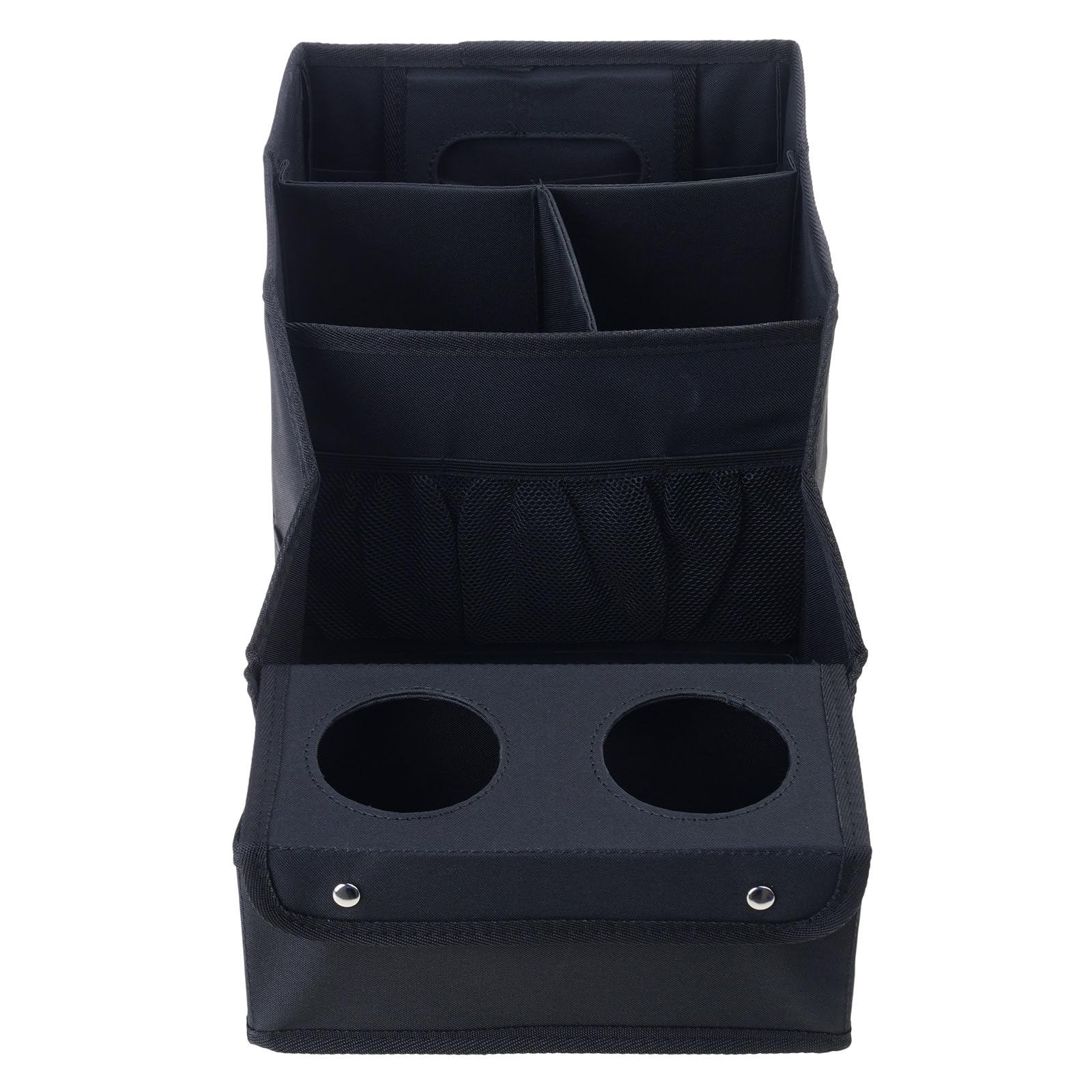 Buxuaaaa Vehicle Seat Back Storage Box 4 Room Organizers with Beverages Holders for Snacks Toy Electronics Car Organization Backseat Car Organizers Oxford Fabric