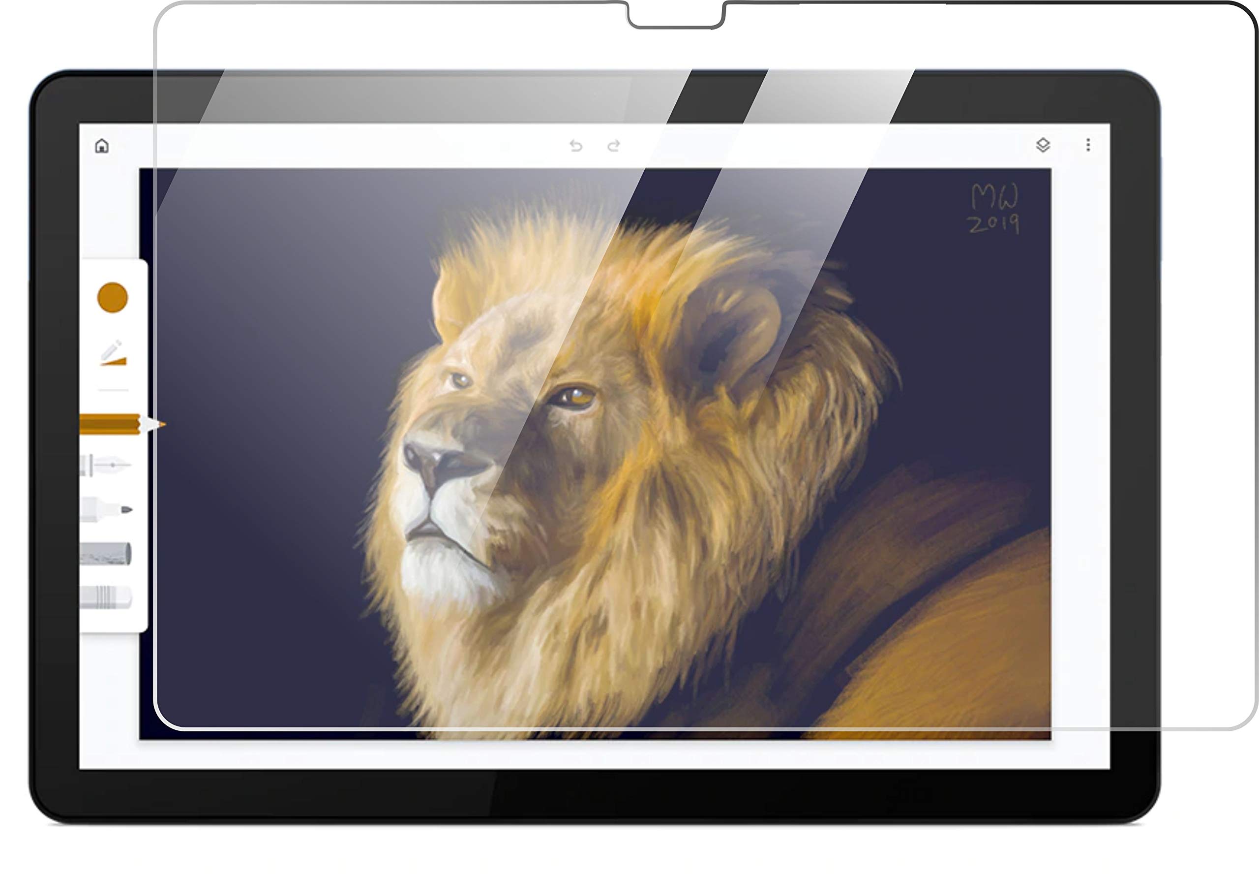 LF Screen Guard Compatible With Lenovo Duet Chromebook Tab 10.1" Model:- ZA6F0032IN (NOT A TEMPERED GLASS-Unbreakable) [Bubble Free], [Anti-Scratch]-Clear (B08X78CJJC) Amazon Price History, Amazon Price Tracker