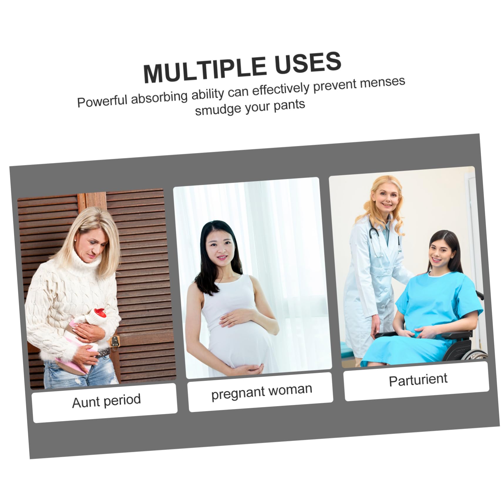 10 Piezas compresas menstruales de tela compresas menstruales reutilizables compresas maternity postparto Compresas postparto toalla sanitaria de tela toalla sanitaria lavable