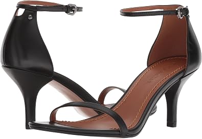 Amazon.com: Coach Sandalia de tacón para mujer, Negro, 9.5 : Ropa, Zapatos  y Joyería
