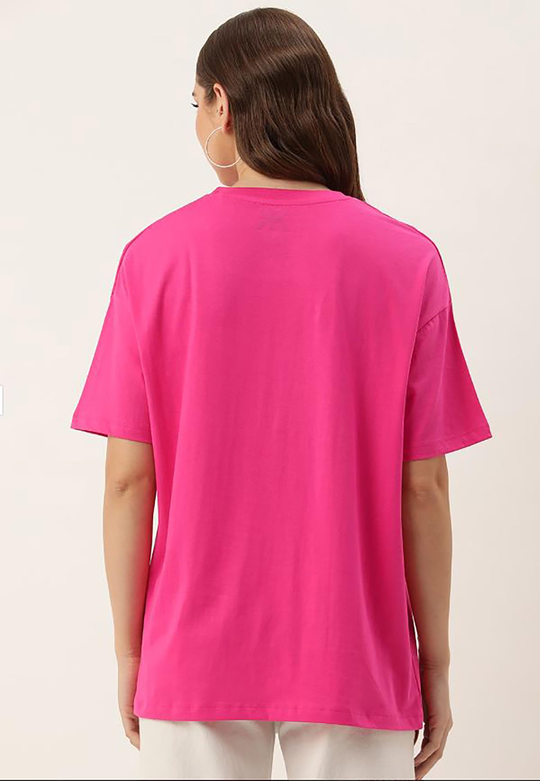 My Swag Maglietta da donna con stampa casual, mezza manica, girocollo, vestibilità ampia, in cotone, alla moda, da palestra, oversize, vestibilità comoda, per donne e ragazze