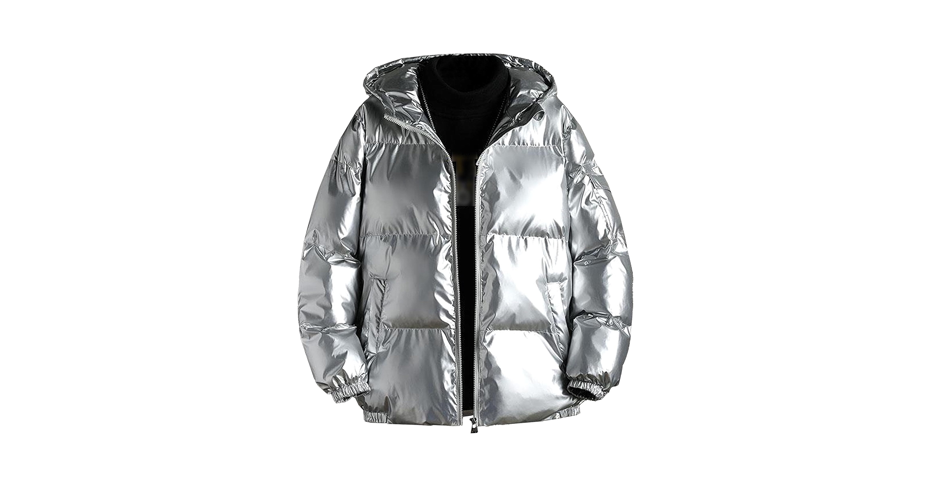Amazon.com: JEsilunmaMY Men's Thicken Hooded Shiny Puffer