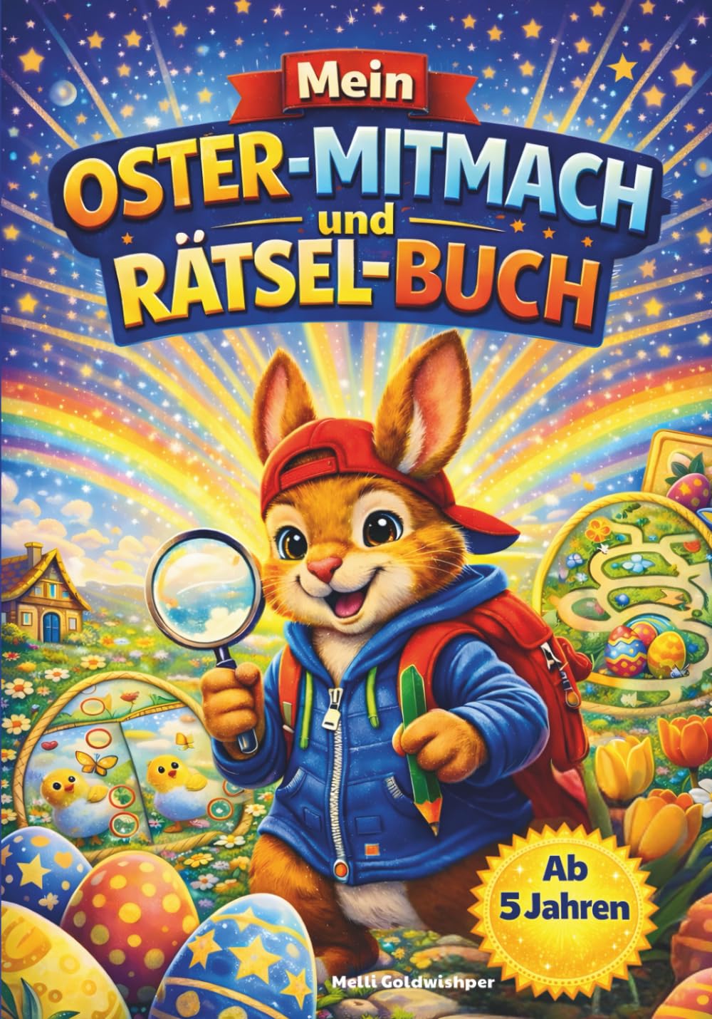 Mein Oster-Mitmachbuch: Ostergeschenke für Kinder ab 5 Jahren mit Suchbildern, Osterknobeleien und jeder Menge Spaß
