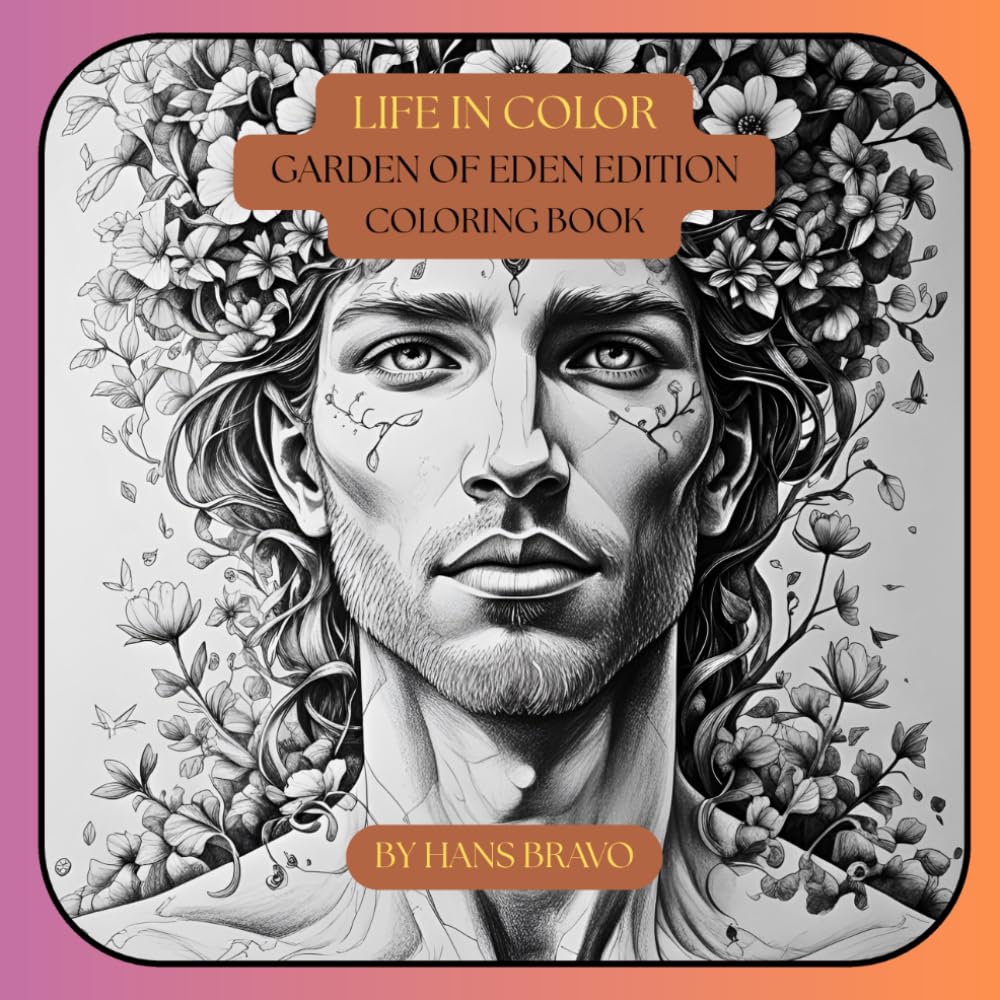 Life In Color: Garden Of Eden Edition, Coloring Book