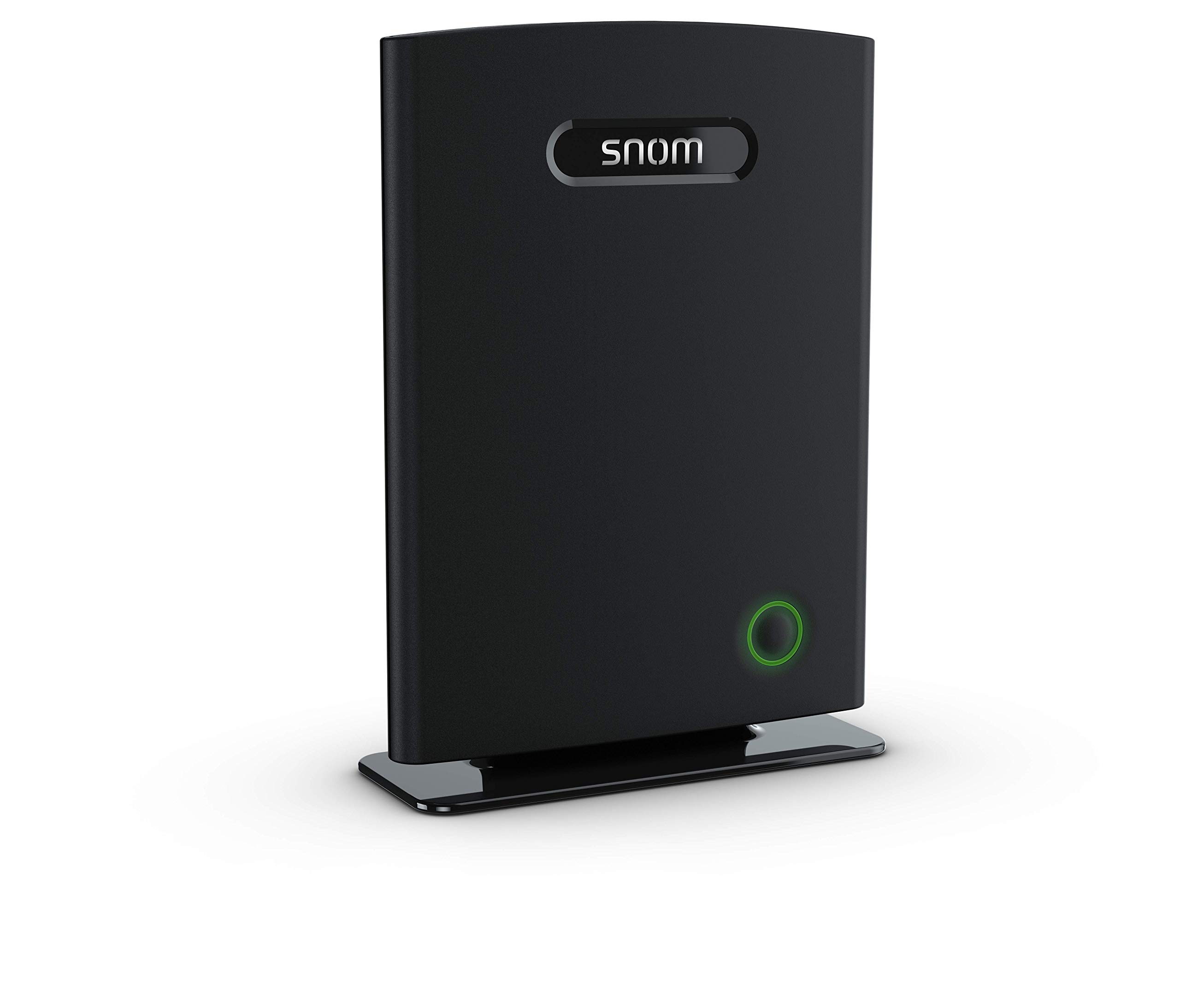 SNOM M700 IP-DECT Stazione Base Multicella (Fino a 254 Stazioni Base, fino a 1000 Ricevitori, Fino a 8 Chiamate Parallele per Stazione Base, PoE), Nero, 00003928
