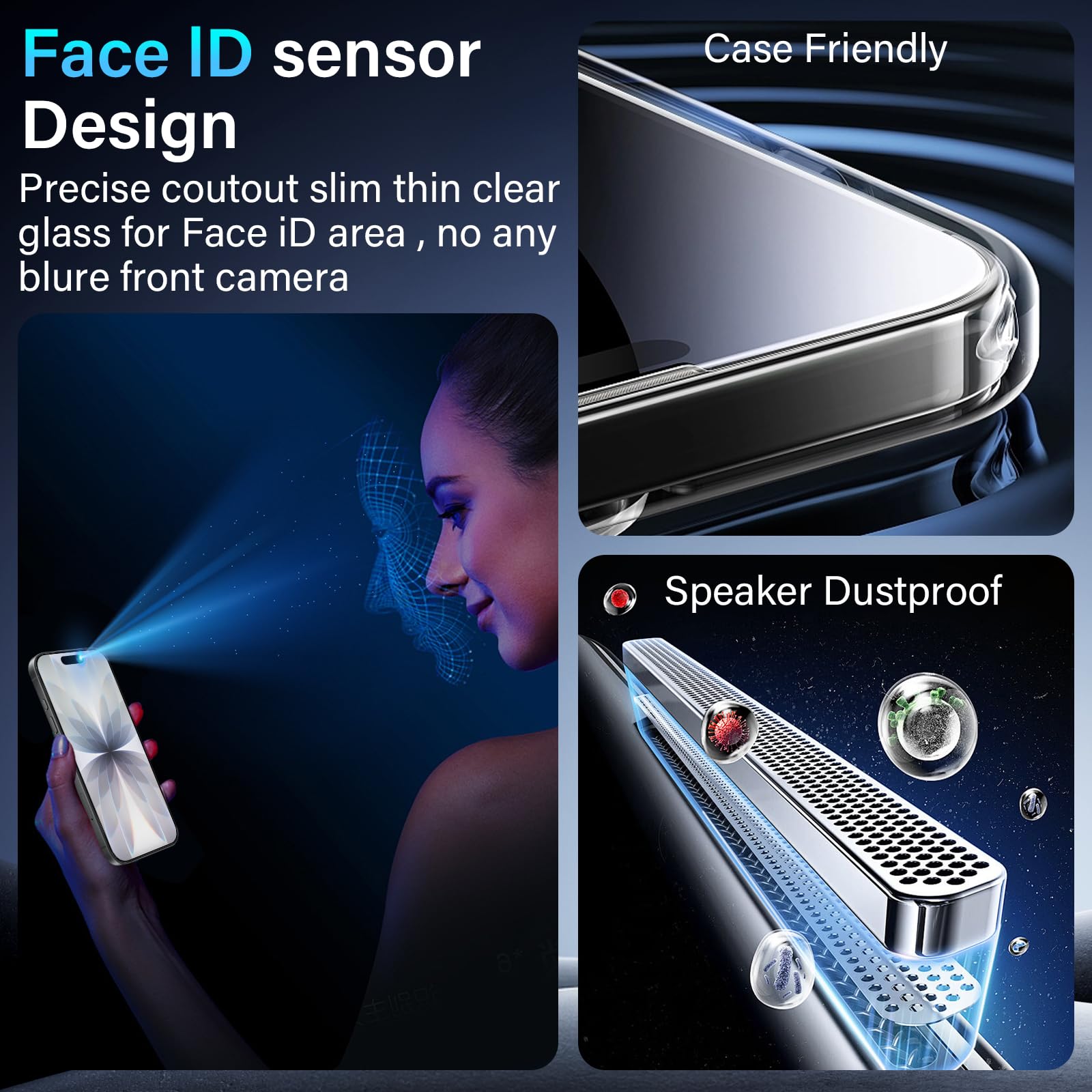 Protection écran Google Pixel 8 Pro - Film Verre Trempé Anti-espion 9H, Confidentialité Totale, Anti-trace