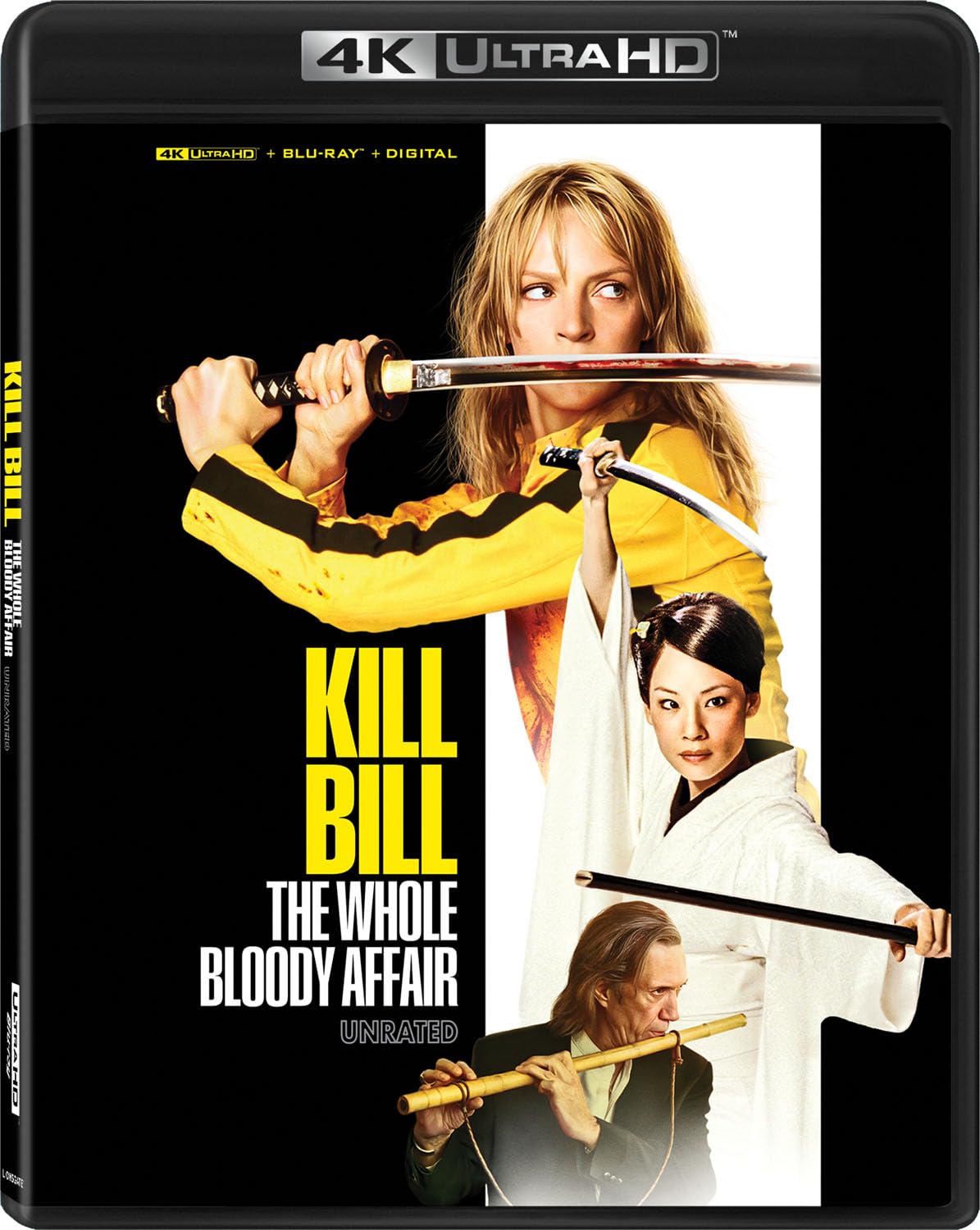Kill Bill: The Whole Bloody Affair, Blu-Ray & Digital 4K Ultra HD