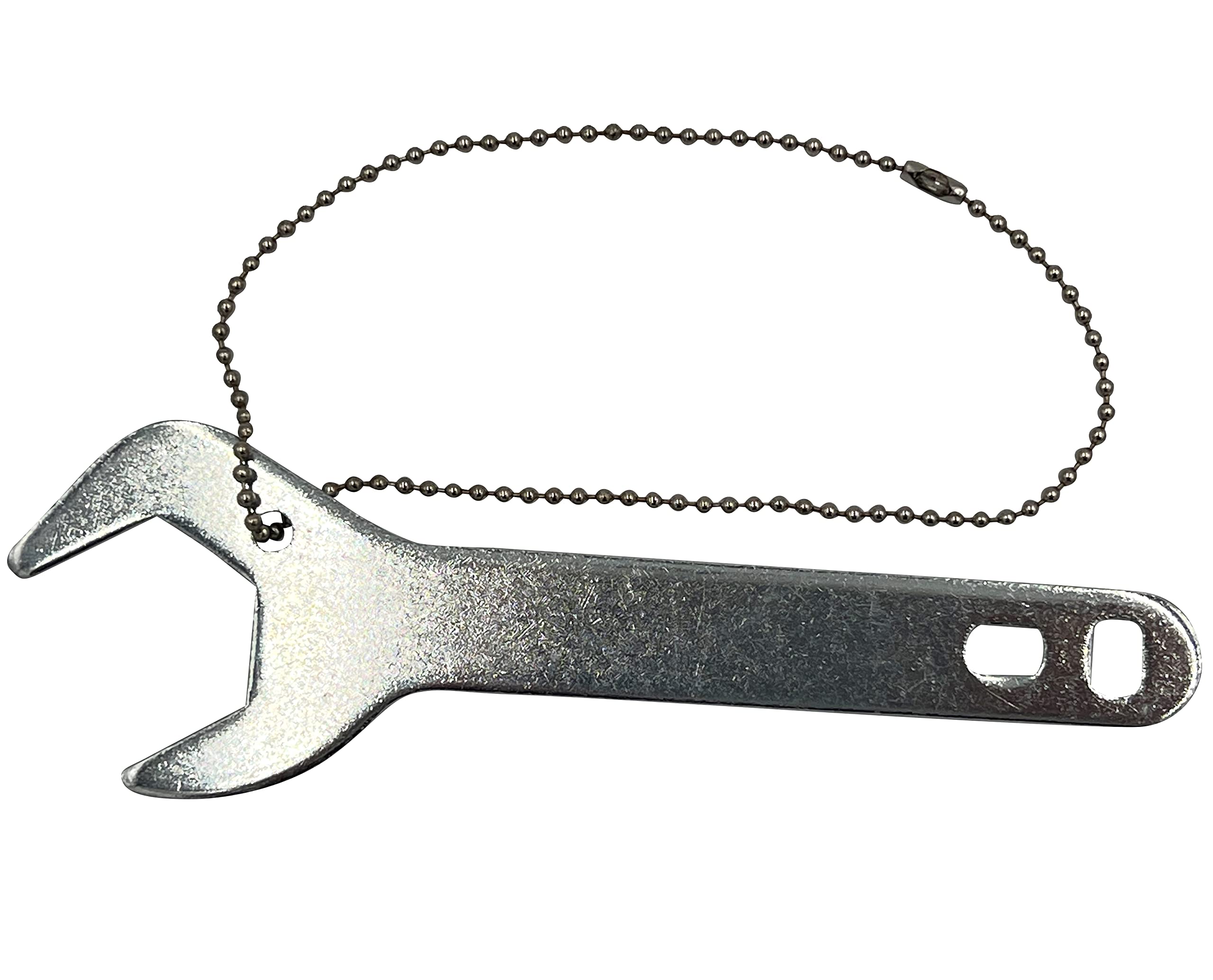 ResOne Sauerstoffzylinderschlüssel Aus Kunststoff | Für CGA-870 Ventile, Mit Bungee-Seil | Medizinisches Zubehör
