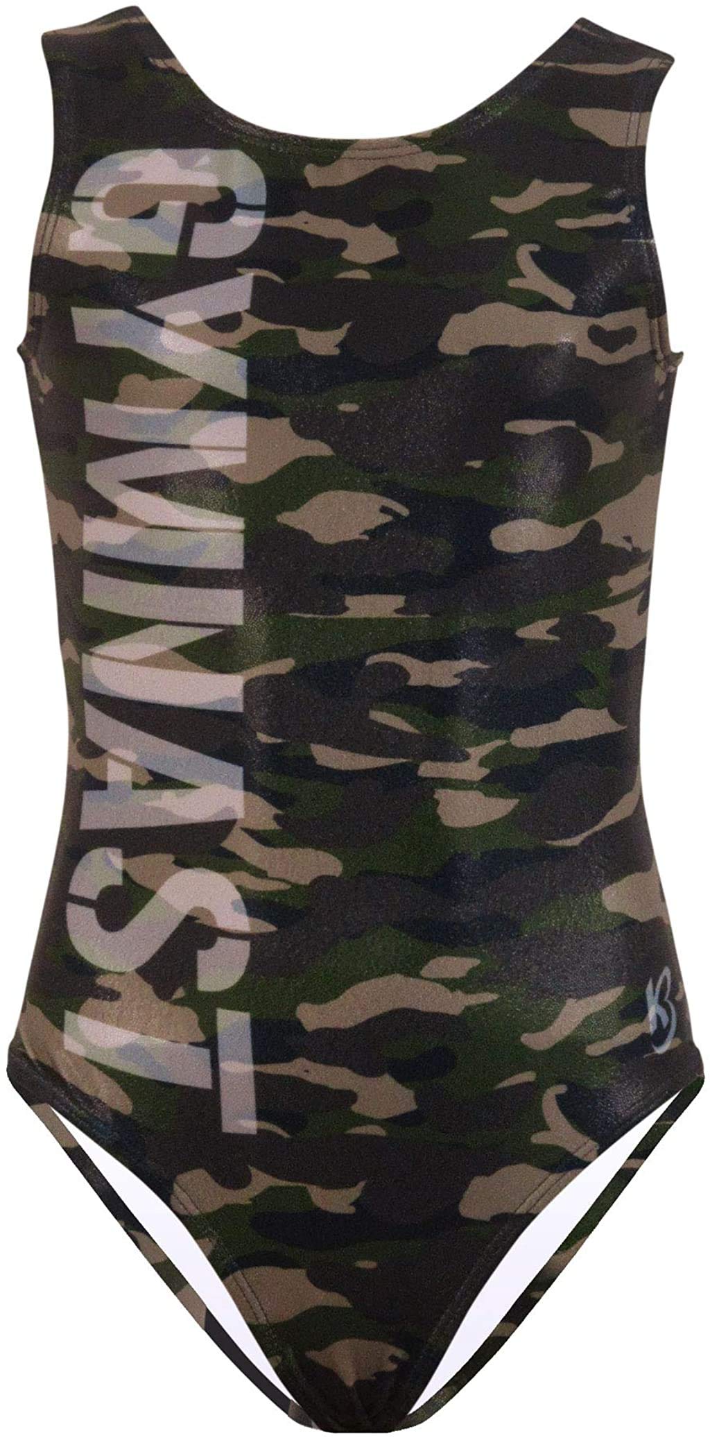 k-Bee LeotardsGirl's Camouflage Gymnast Leotard