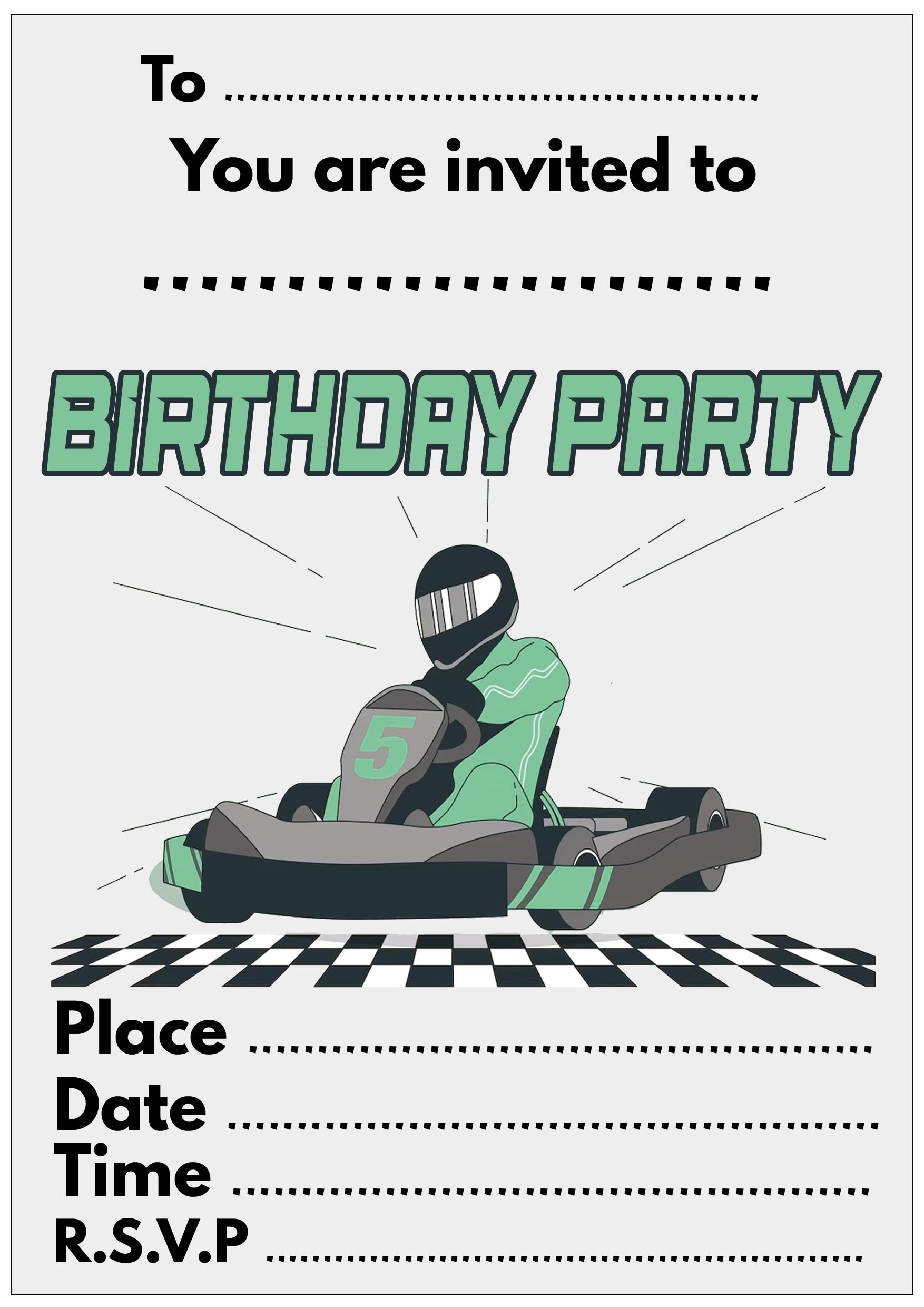ak-giftshop-go-karting-party-invites-coloured-envelopes-birthday-invitations-12-pack-amazon-co-uk-toys-games for Free Printable Go Kart Birthday Invitations AK Giftshop Go Karting Party Invites & Coloured Envelopes Birthday Invitations (12 Pack) : Amazon.co.uk: Toys & Games for Free Printable Go Kart Birthday Invitations