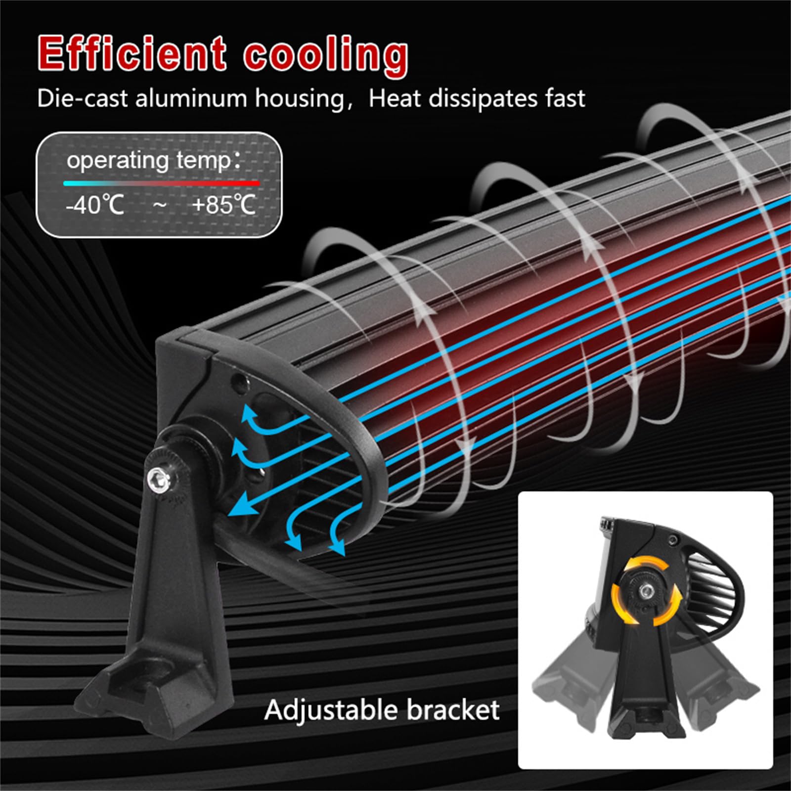 Amazon | LED ライトバー、4 列オフロードバンパー湾曲した LED ルーフ