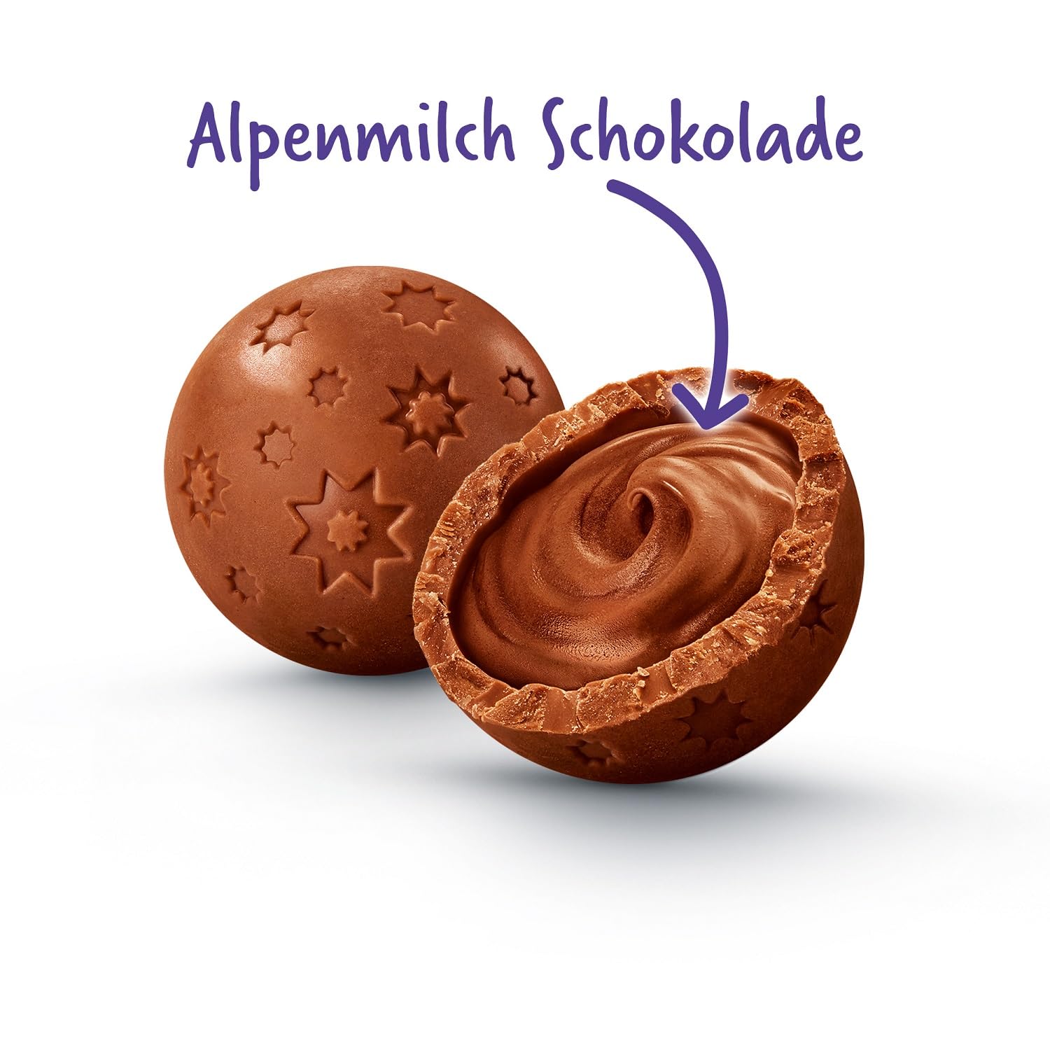 Milka Feine Kugeln Alpenmilch Dose für Büro und Zuhause, 1er Pack (1 x 900 g)