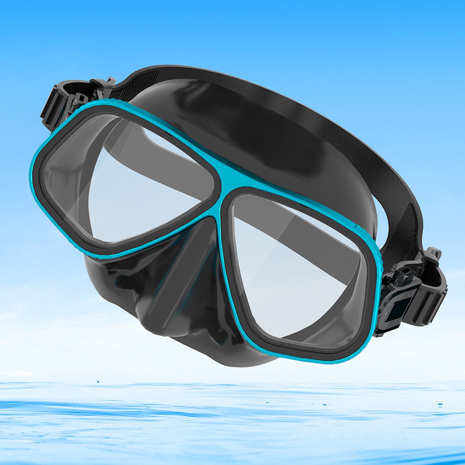 Gafas de natación impermeables con revestimiento de lentes, gafas de buceo para jóvenes y adultos, sellado cómodo, equipo deportivo de buceo
