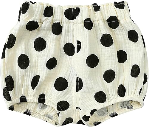 Miniatura 3 de Conjunto de 3 piezas de pantalones cortos para recién nacidos, para bebés, niñas y niños, mezcla de lino y algodón, lindos pantalones cortos