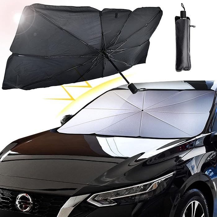 Buy Ellis Kas Car Windshield Sun Shade, Blocking UV Ultraviolet Rays, Heat Insulation Protection