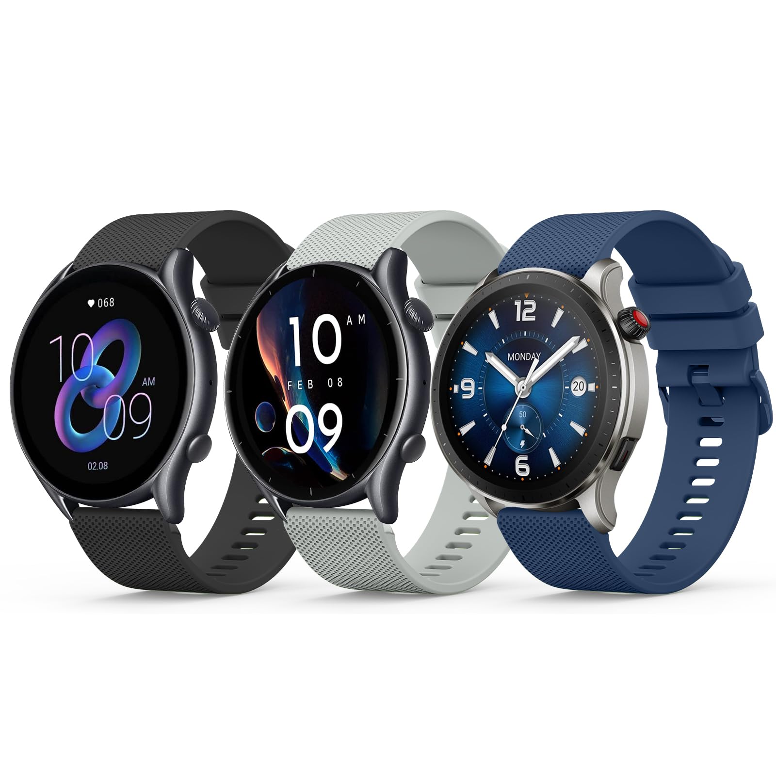 22mm Correa para Xiaomi Mi Watch/Xiaomi Watch S1/S1 Active/Xiaomi Mi Watch Color Sport, Pulseras de Silicona para Xiaomi Mi Watch/Xiaomi Watch 2 Pro