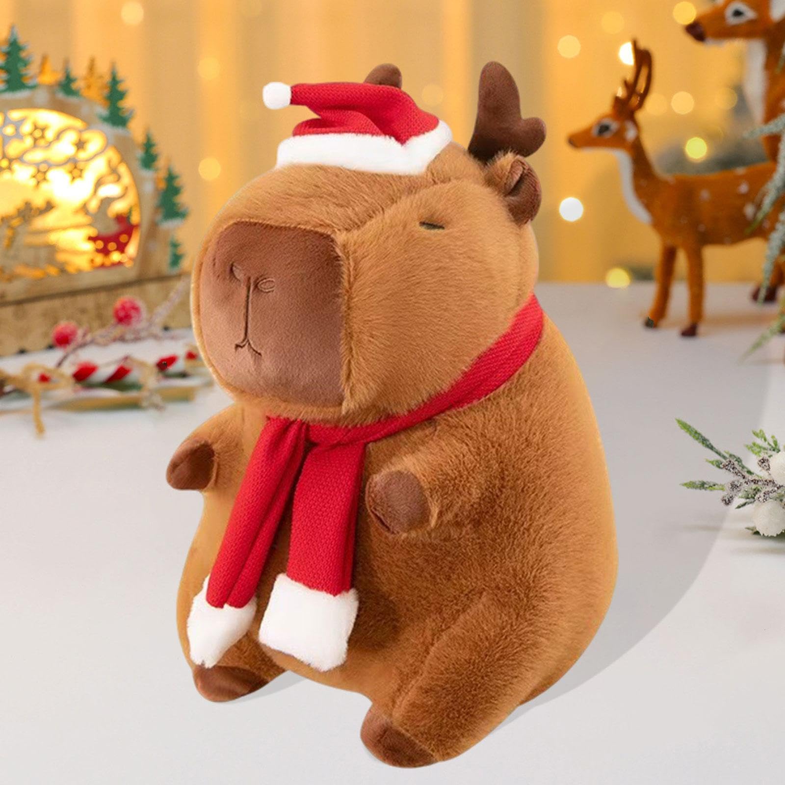 Sharplace Capybara-Plüschtier, Heimdekoration, Sammlerstück, Sofa-Ornament, schöne Plüschfigur, Stofftier für Erwachsene und Teenager, Geschenk, 50cm