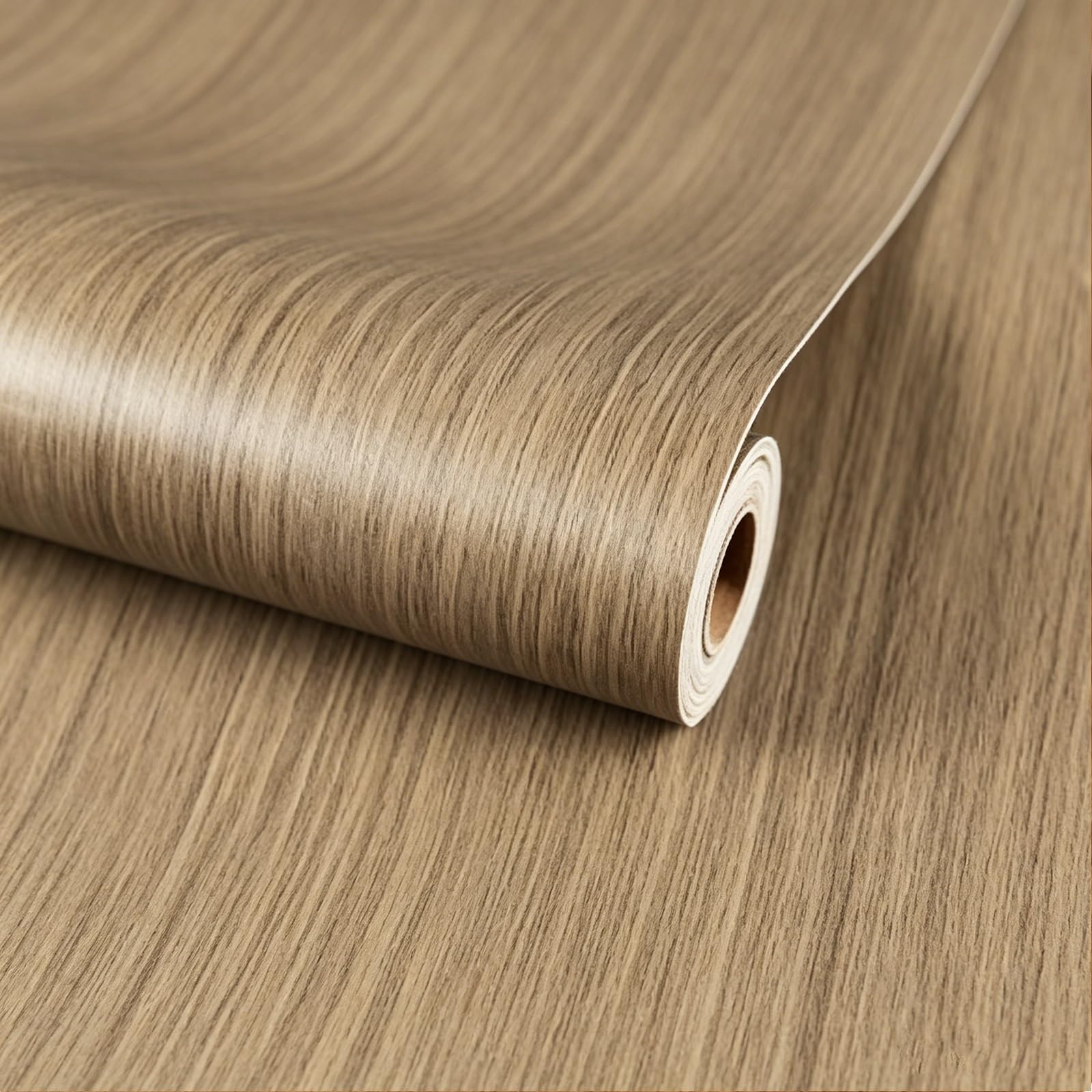 Zynqra ﻿Wood Wallpaper Peel and Stick,Self Adhesive Wall Paper Contact,Interior Wall Décor, PVC,Removable,for Cabinet Countertop Shelf Drawer Wall Door(H,L10m/393.7in*W40cm/15.8in)
