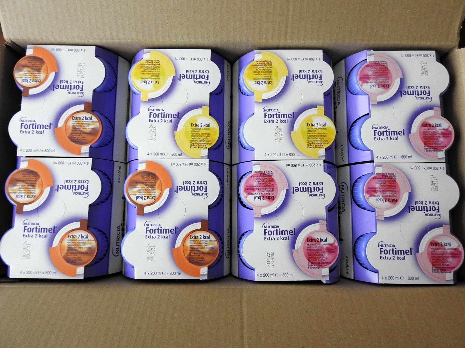 FORTIMEL Extra Mischkarton 6400 ml Flüssigkeit