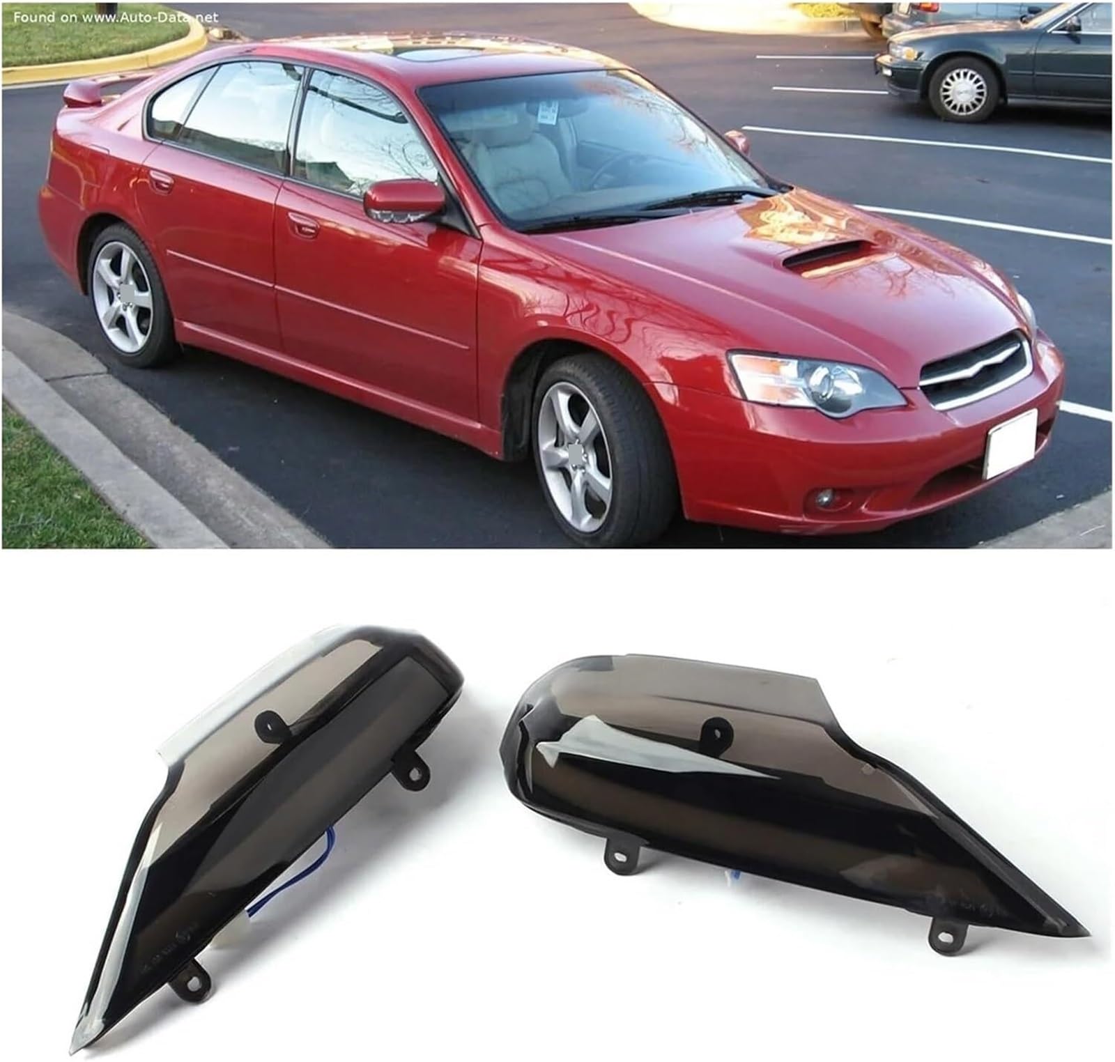 Repetidor indicador espejo retrovisor coche Luz indicadora de espejo lateral para Subaru para Outback para Legacy 2003-2008 84401AG022