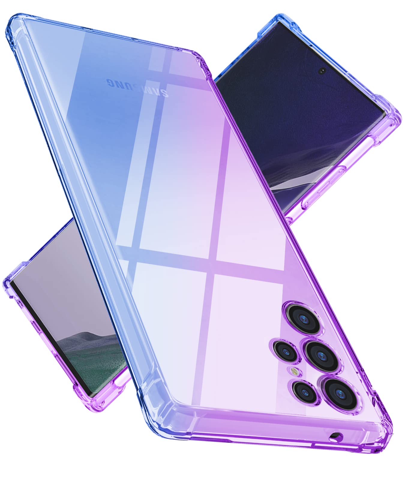 Amazon | Galaxy S23 Ultra ケース クリア TPU 薄型 軽量 シリコン 