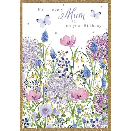 Best Mum Birthday Card , Butterflies , Gift , Flowers , Roses , Heart. , Love , Perfect , Thoughtful - View #9