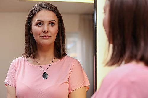 Miniatura 5 de Heka Naturals Shungite Crystal Necklace Pendant Healing Crystals & Chakra Necklace - Gemstone Accessory for Men & Women - Spiritual and Joyous Gifts