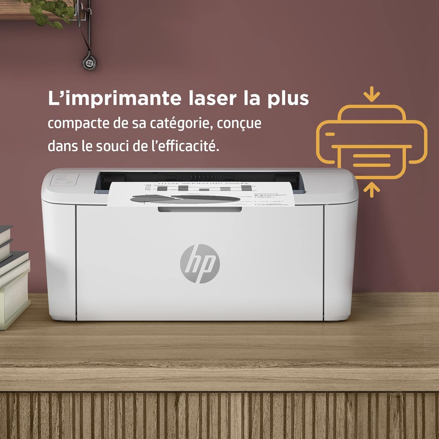 HP LaserJet M110we Imprimante monofonction Laser noir et blanc - 6 mois d'Instant ink inclus avec HP+ (A4, Wifi)