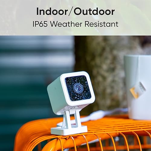 Miniatura 5 de WyzeCamera v3 1080p HD para interiores y exteriores, cámaras de seguridad inteligentes para el hogar, visión nocturna a color, audio de 2 vías,