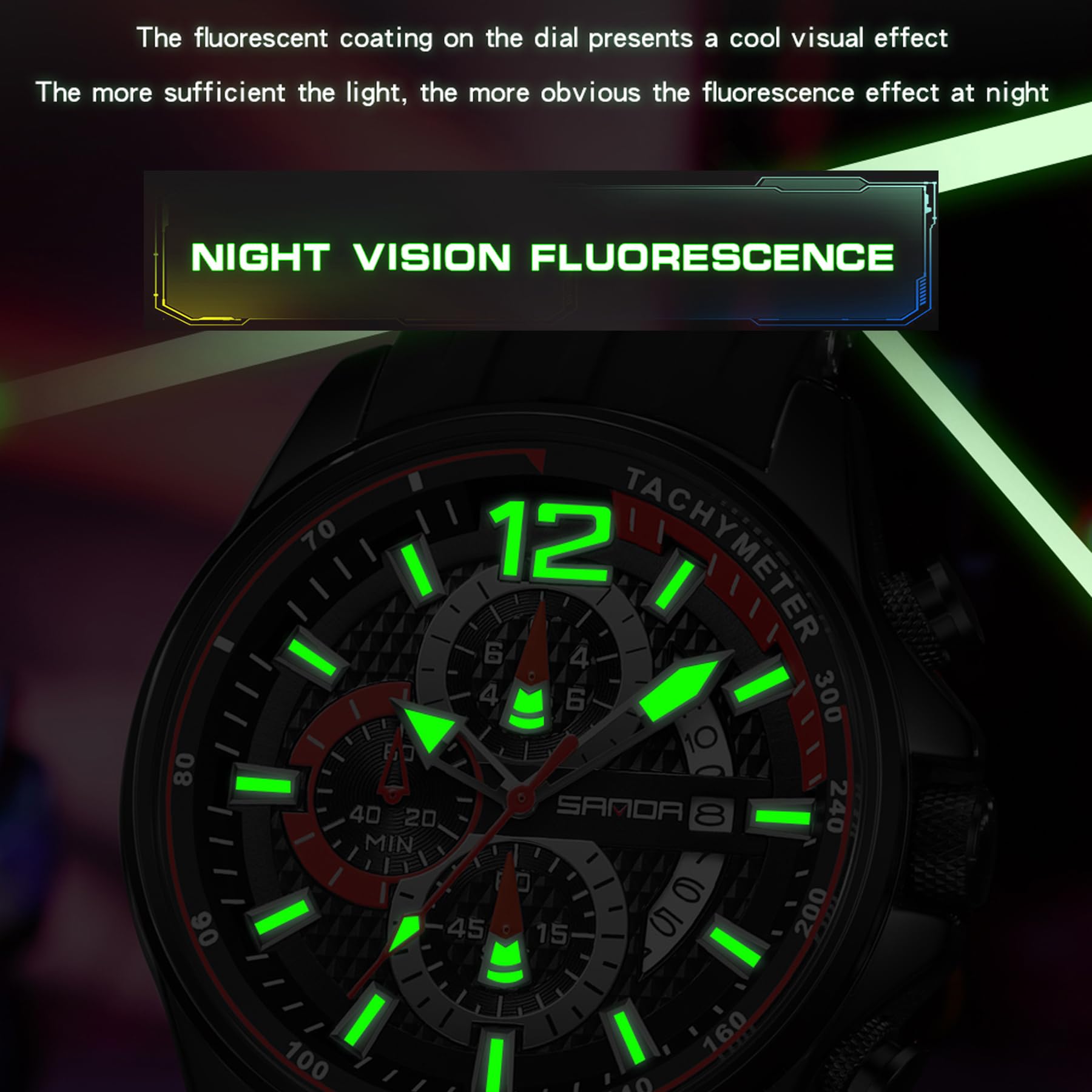 Relojes analógicos para hombre, reloj deportivo militar, esfera grande, resistente al agua hasta 30 m, correa de silicona, reloj de cuarzo casual de moda para hombre