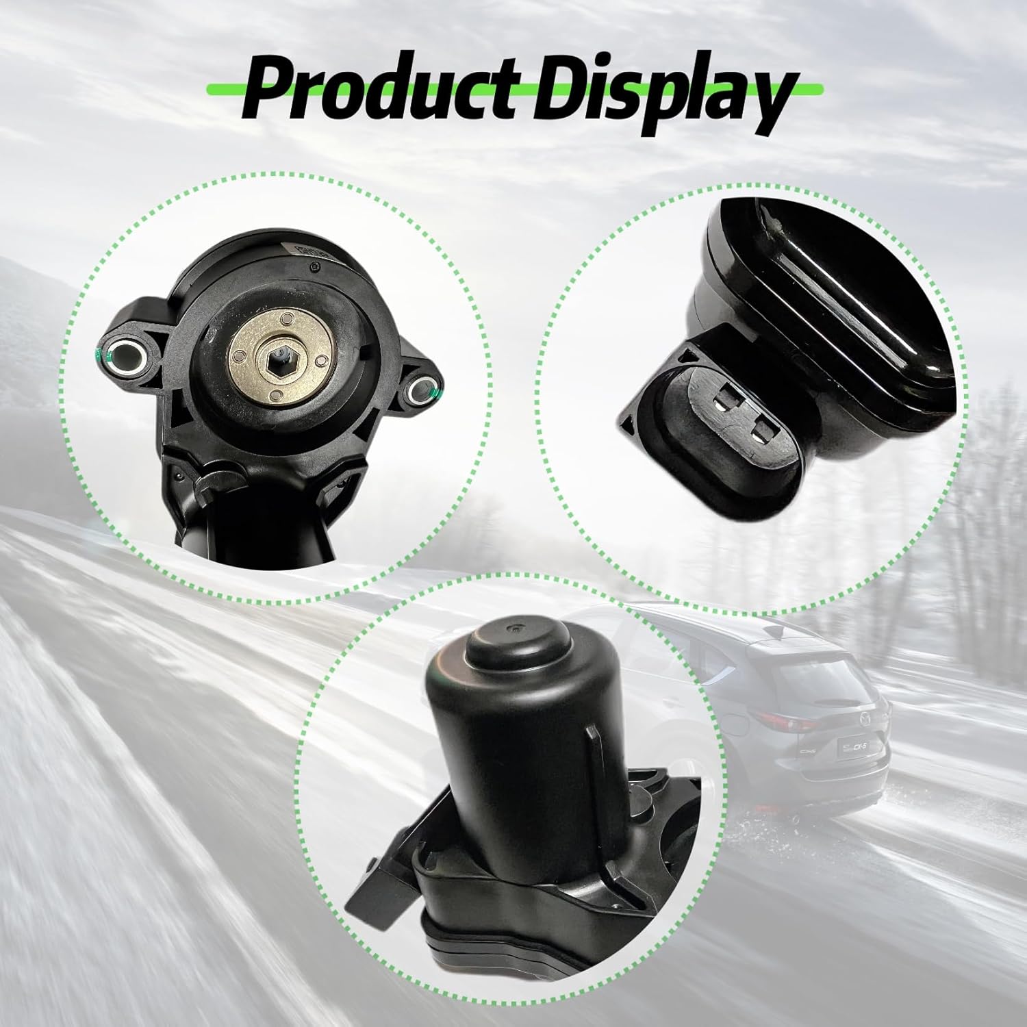 Parking Brake Actuator,Parking Brake Motor Adjust Actuator Compatible with Mazda CX-5 2016 2017 CX-9 2018 2019 Replace KA0G-26-8EXA KA0G268EXA