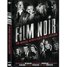 Film Noir 10-Movie Spotlight Collection Double Indemnity / Touch of Evil / This Gun for Hire / The Glass Key / Phantom Lady / The Blue Dahlia / Black Angel / The Killers / The Big Clock / Criss Cross- Slipcase version [DVD]