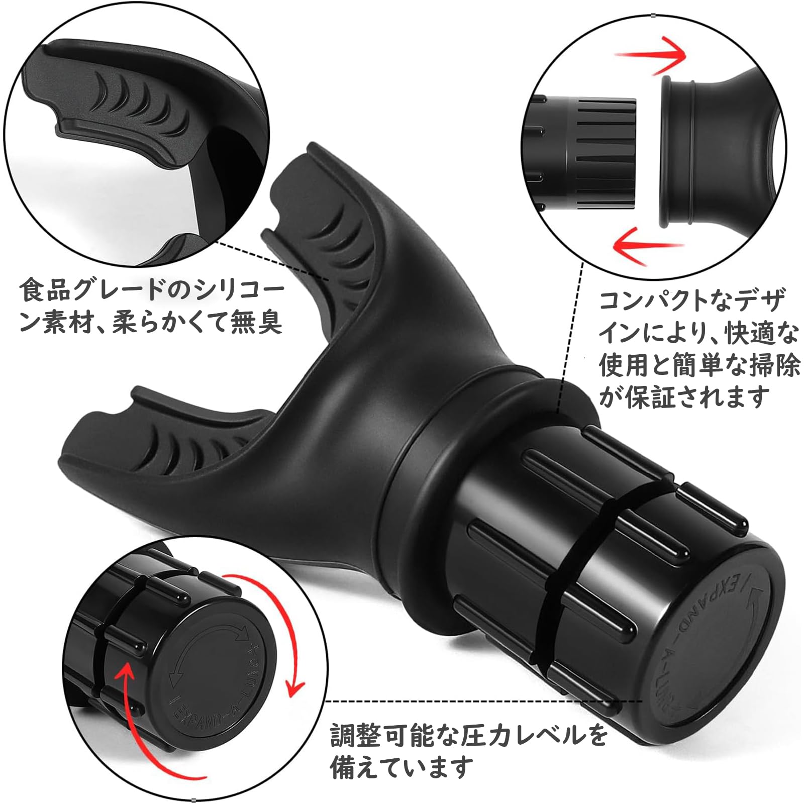 Amazon.co.jp: DELUXEFOX 呼吸運動トレーナー 呼吸筋トレーニング