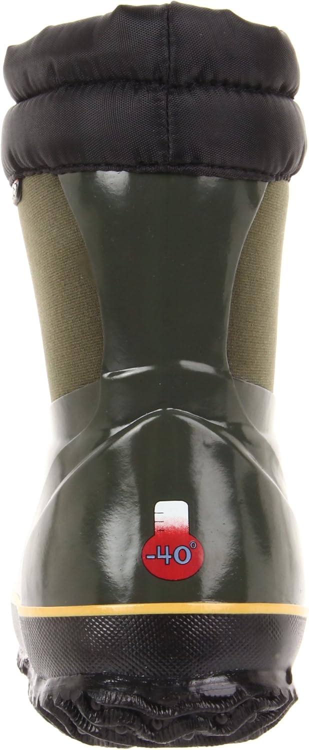 Bogs McKinley Snow Boot (Toddler/Little Kid/Big Kid), Green, 9 M US Toddler