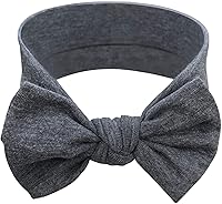 Vista 23 de Diademas para Bebés Niñas-Infantil, Niñas Pequeñas Bandas para el Cabello de Algodón Hechas a Mano con Lazos Accesorios para el Cabello de Niños