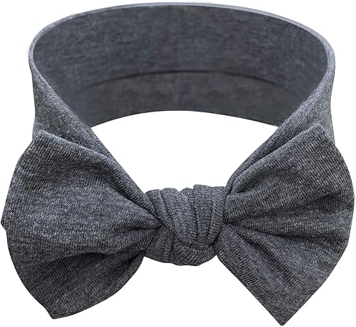 Miniatura 23 de Diademas para Bebés Niñas-Infantil, Niñas Pequeñas Bandas para el Cabello de Algodón Hechas a Mano con Lazos Accesorios para el Cabello de Niños