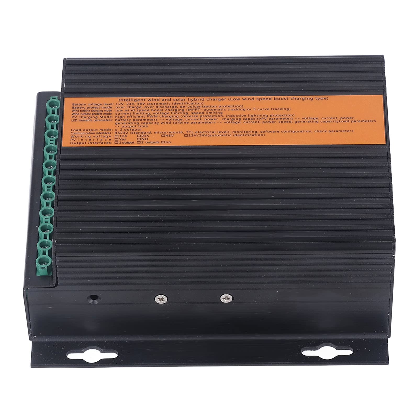 Controlador Híbrido Eólico Solar de 200W para Turbinas (Energía