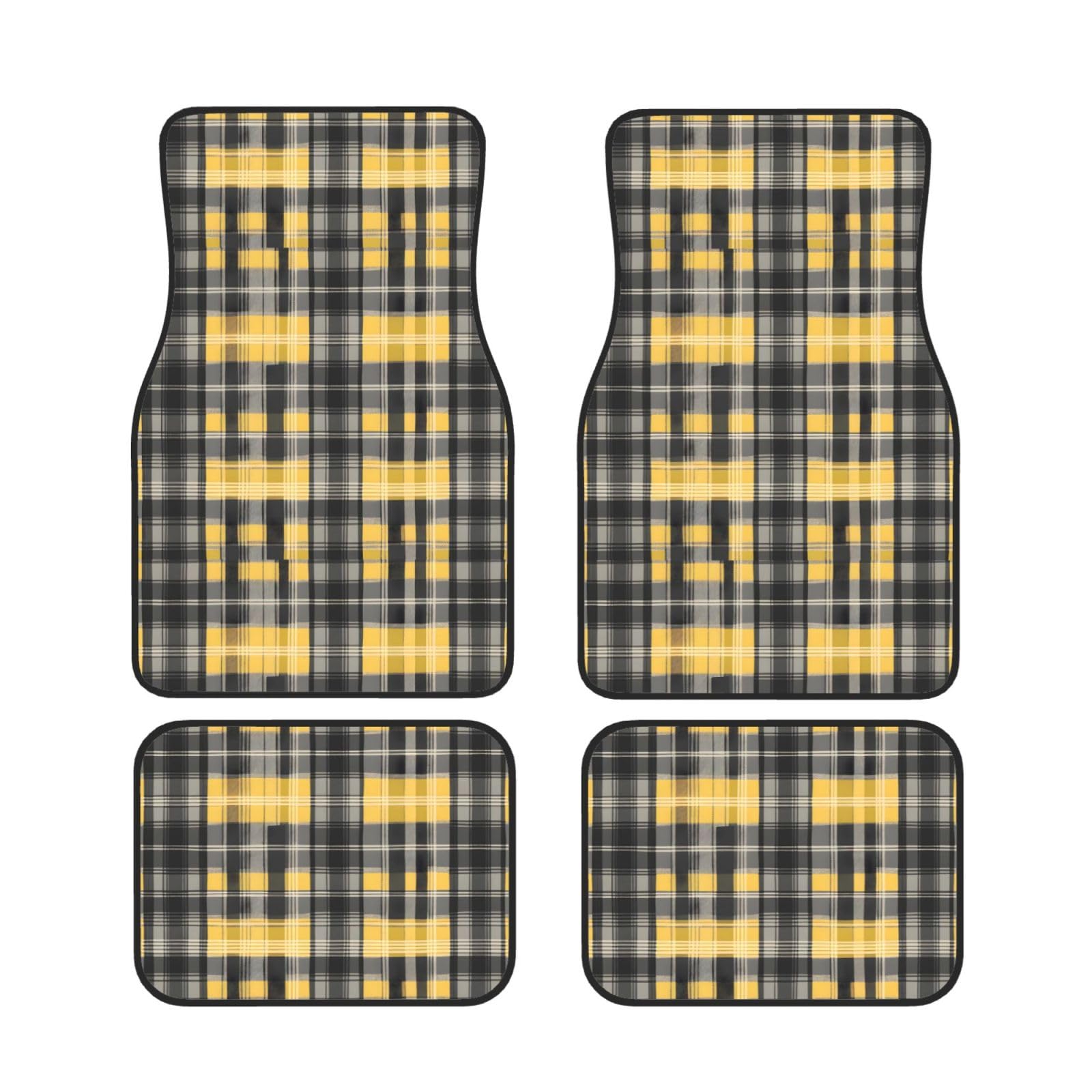 Lot de 4 tapis de sol en néoprène imperméable pour voiture