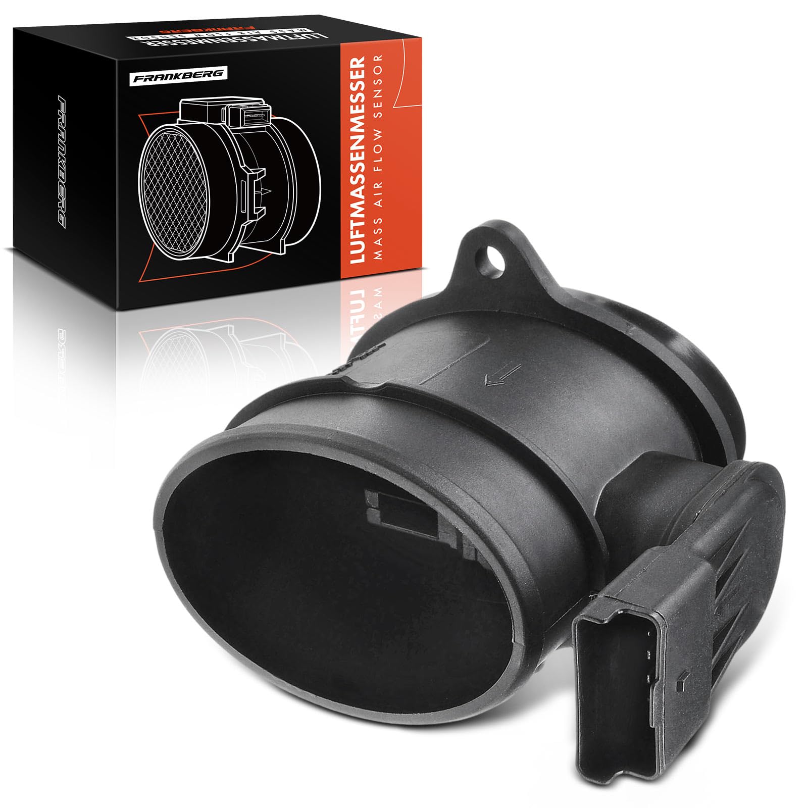 Frankberg Medidor de masa de aire 9650010780 | Compatible con: VF7 nervioso, S40 II 544, Berlingo/Berlingo Primer monovolumen GFK GJK MF, V50 545, Xsara Picasso N68