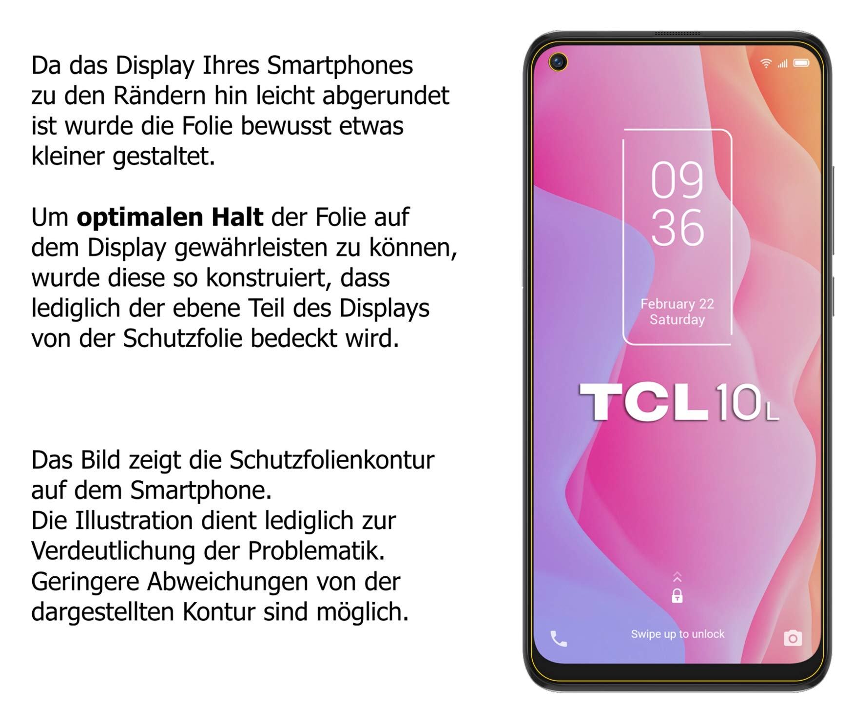 Dipos 6 Pellicole Protettive Per TCL 10 5G: Crystalclear, Antigraffio, Senza Colla