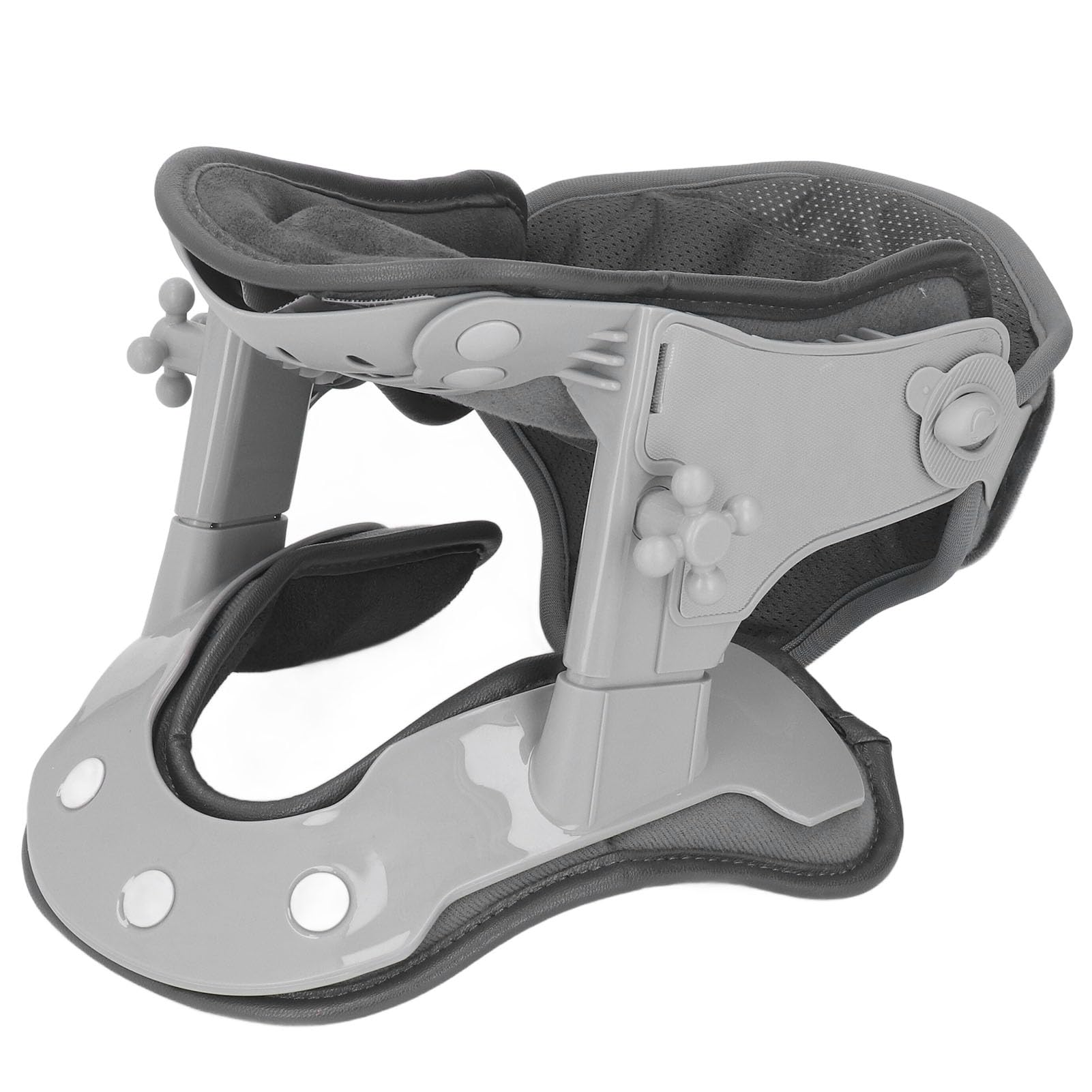 Dispositivo de Tracción Cervical, Estirador de Cuello Ajustable con | Construcción de PP, 60% Más Tracción, Ajuste Ergonómico y Alivio Cervical