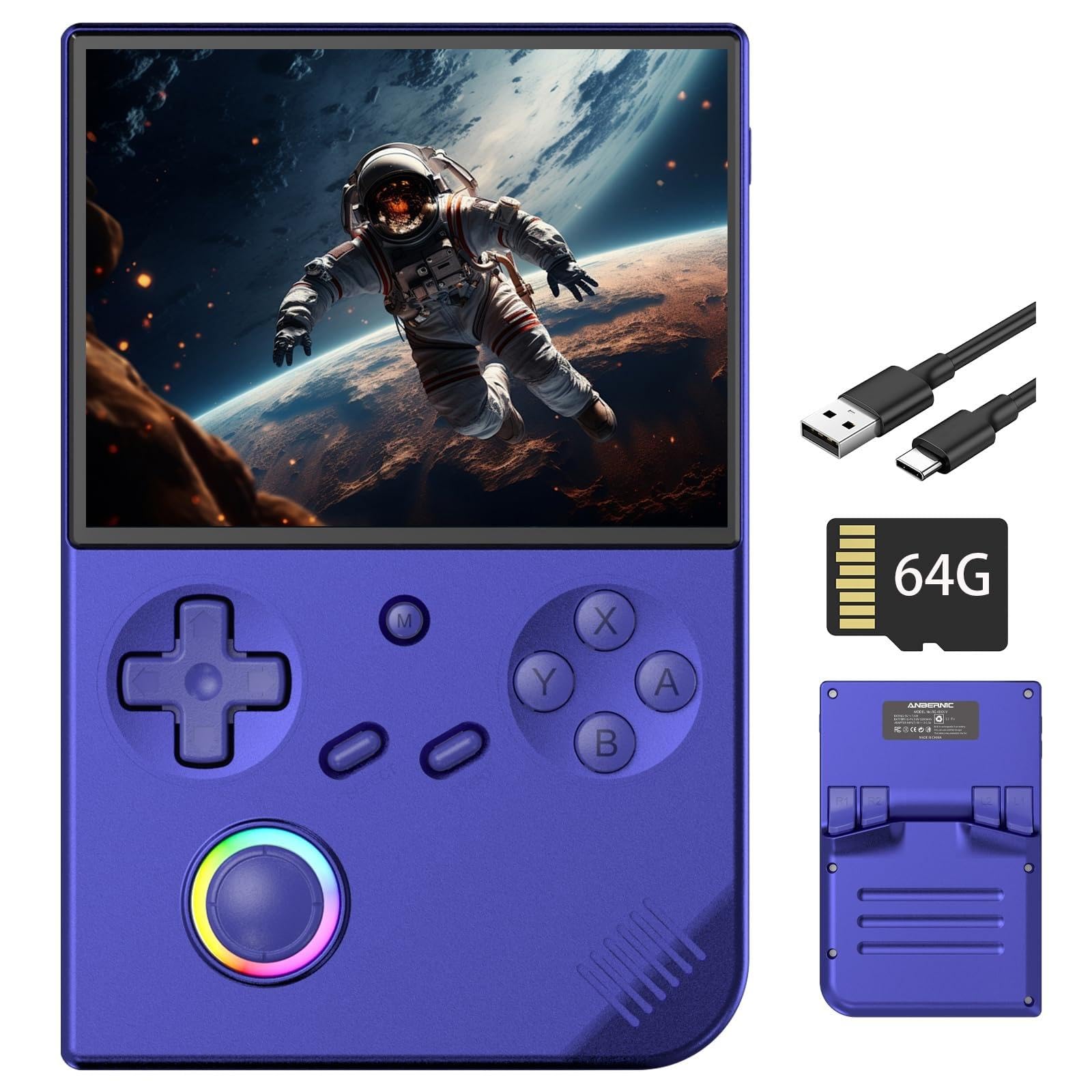 Amazon.com: Anbernic RG40XXV Retro Handheld Game Console RG40XX V