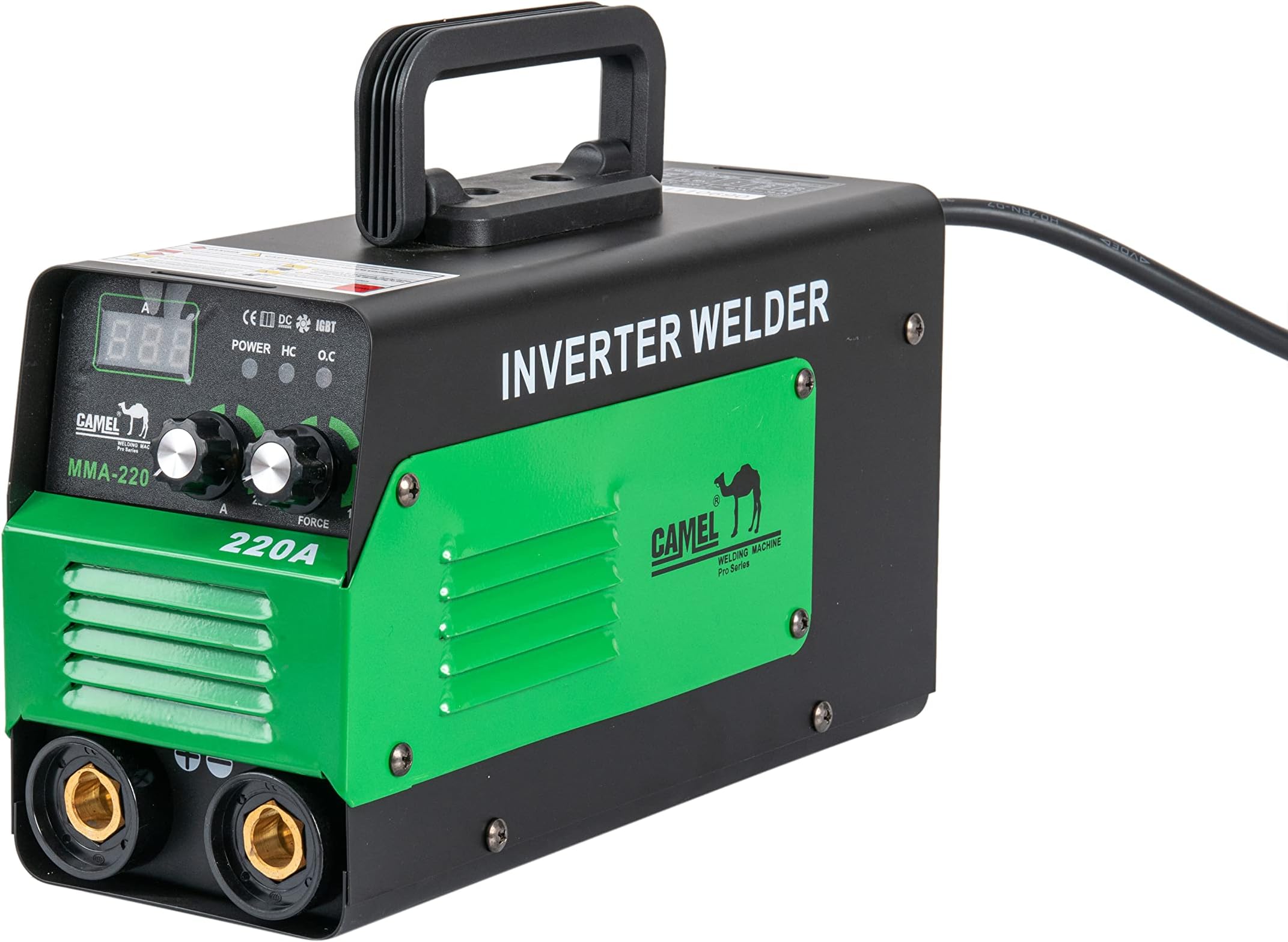 Camel Pro 220A IGBT Technology Inverter Welding Machine with Hot Start Anti-Sticking, MMA-220